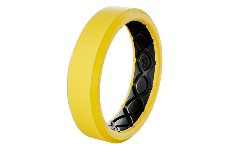Zeus Pulse Yellow Thin Ring