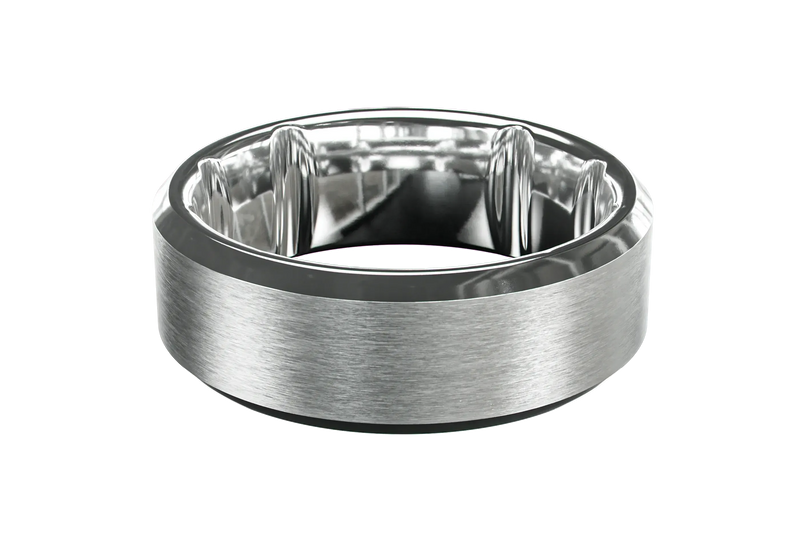Groove Ring® Tungsten - Platinum