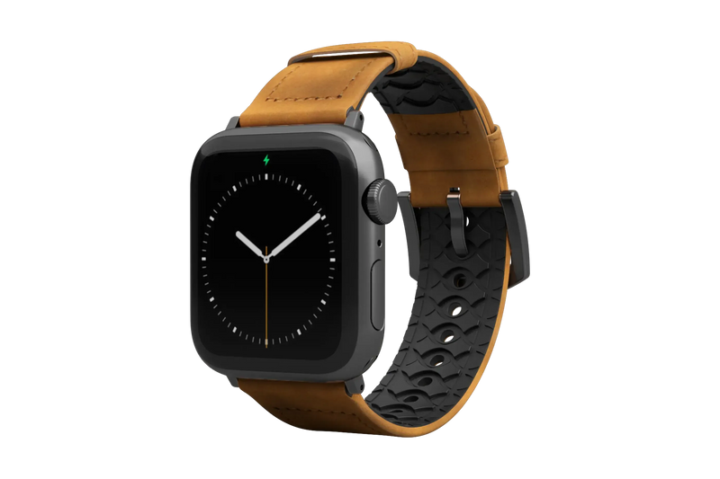 Vulcan Trek - Tan Apple Leather Watch Band