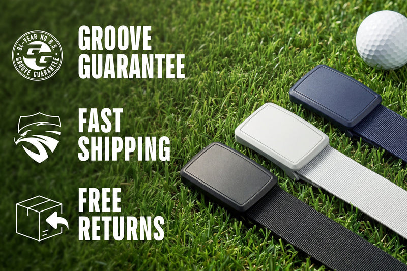Groove Golf Belt Pro® - Light Grey
