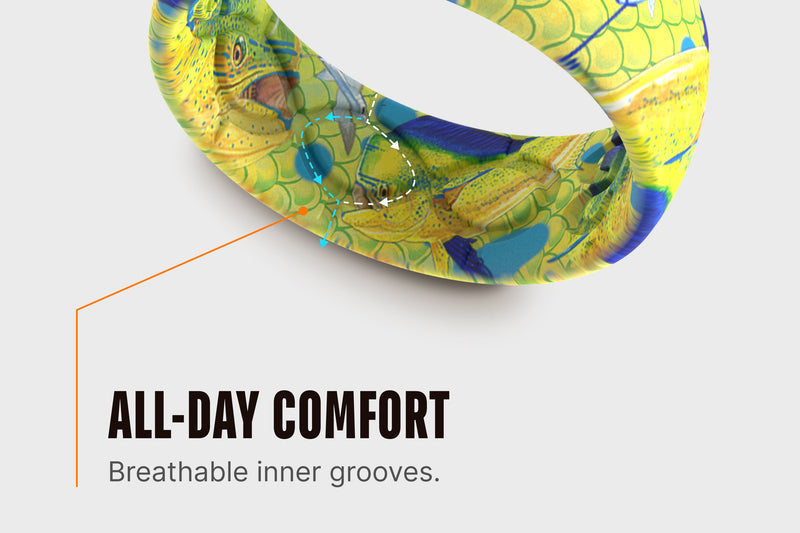 Guy Harvey Mahi Skin Ring