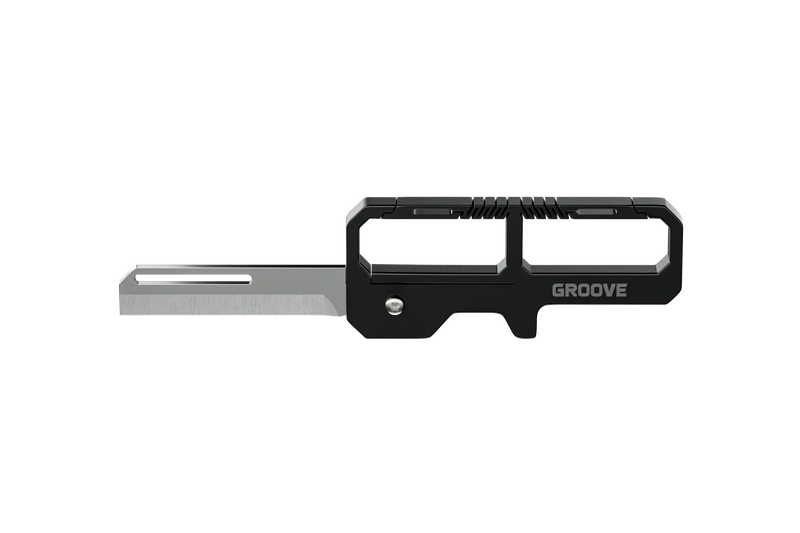 Groove® Carabiner Knife - Black