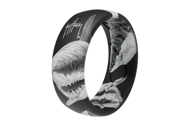 Guy Harvey Great White Shark Ring