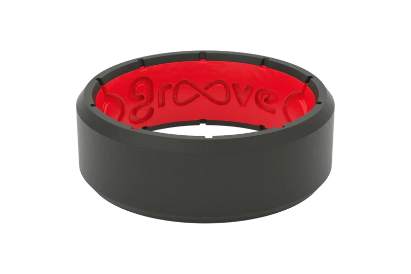 Edge Black &amp; Red Ring