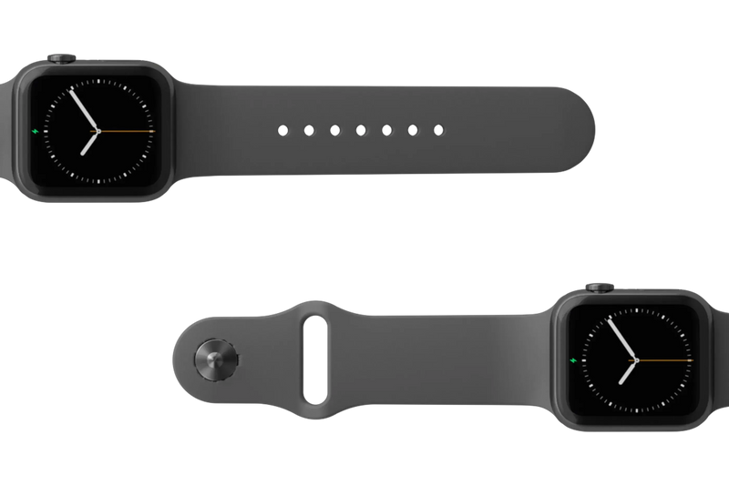 Apple Watch Band Solid Deep Stone Grey