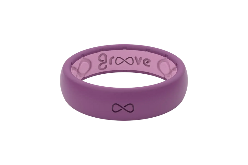 Solid Lilac Thin Ring