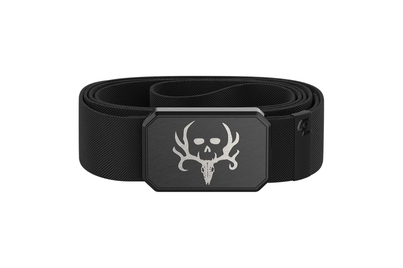 Bone Collector Groove Belt Black/Gun Metal
