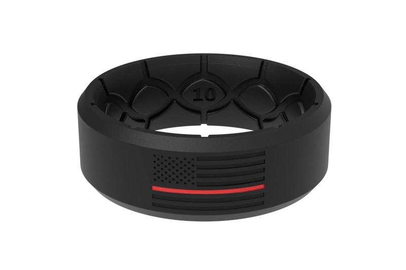 Edge Hero - Protector Black/Red Line Ring