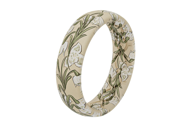 January Snowdrops Thin Ring