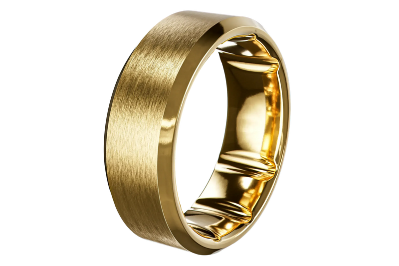 Groove Ring® Tungsten - 24k Gold